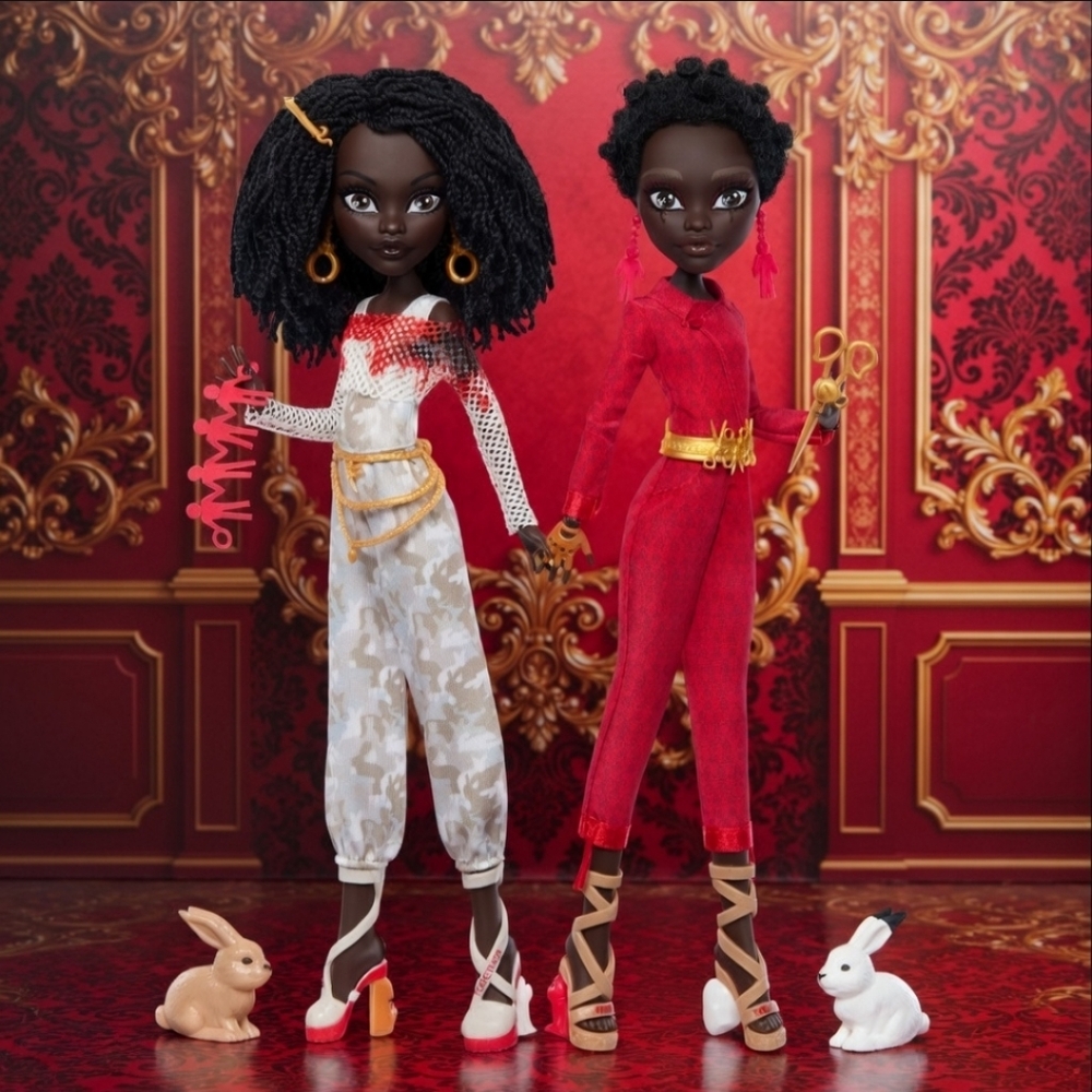 ♾️♡Monster High Skullector Us Dolls - Adelaide and Red 2-Pack